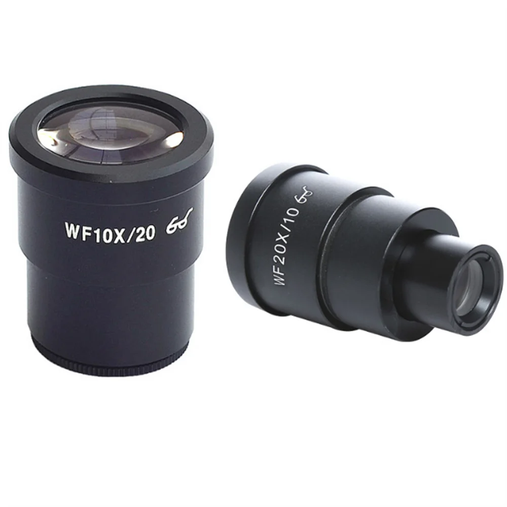 1 Piece Agnicy Stereo Microscope Wide-angle Eyepiece Large Field of View High Eye Point 10 Times WF10X/22 Interface 30mm 30.5mm