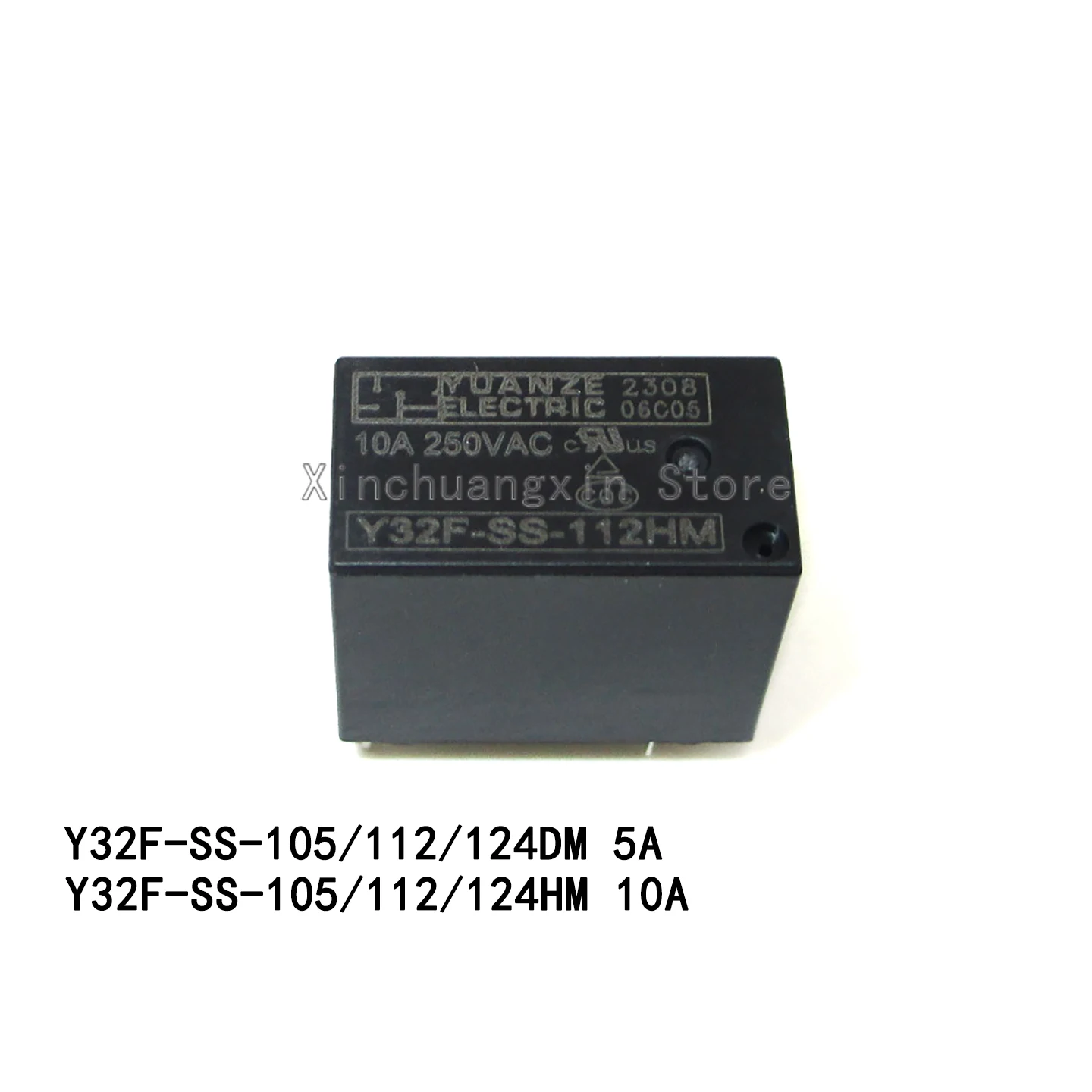 5PCS Y32F-SS-105/112/124DM 112HM 5 V DC 12 V/24 V 10 A/5 A 4-pin Genuine Power Relay