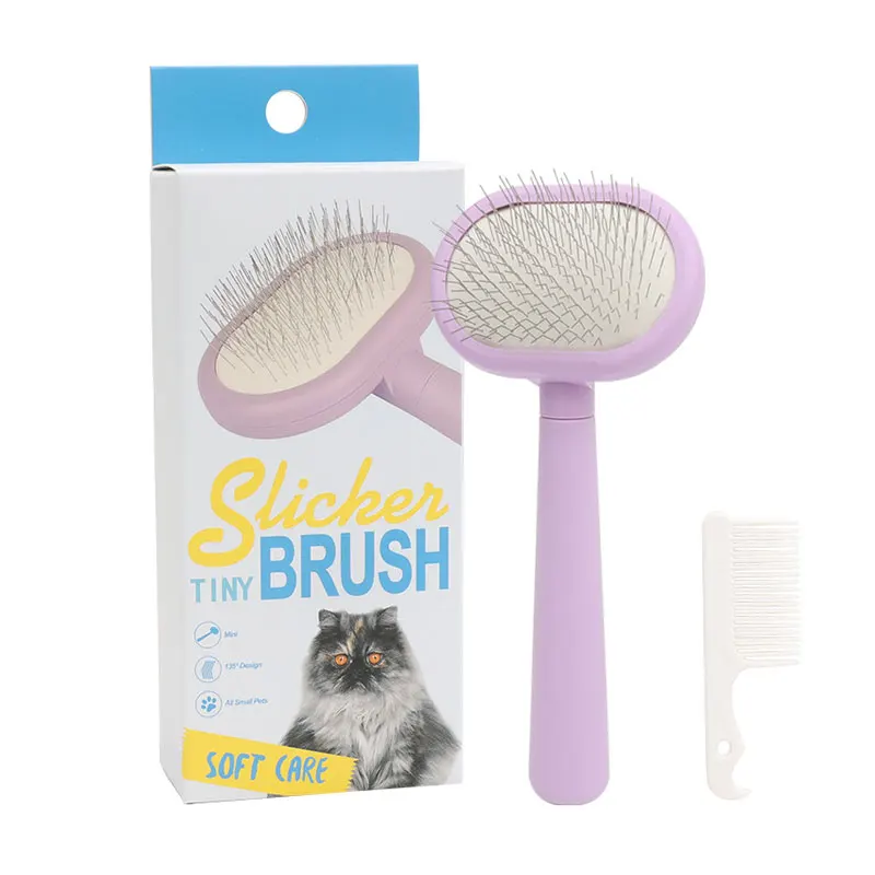 Pet Dog Brush Comb Shedding Hair Remove Needle Cat Combs Massage Grooming Tool For Dog Cats Pet Cleaning Supplies Accessories