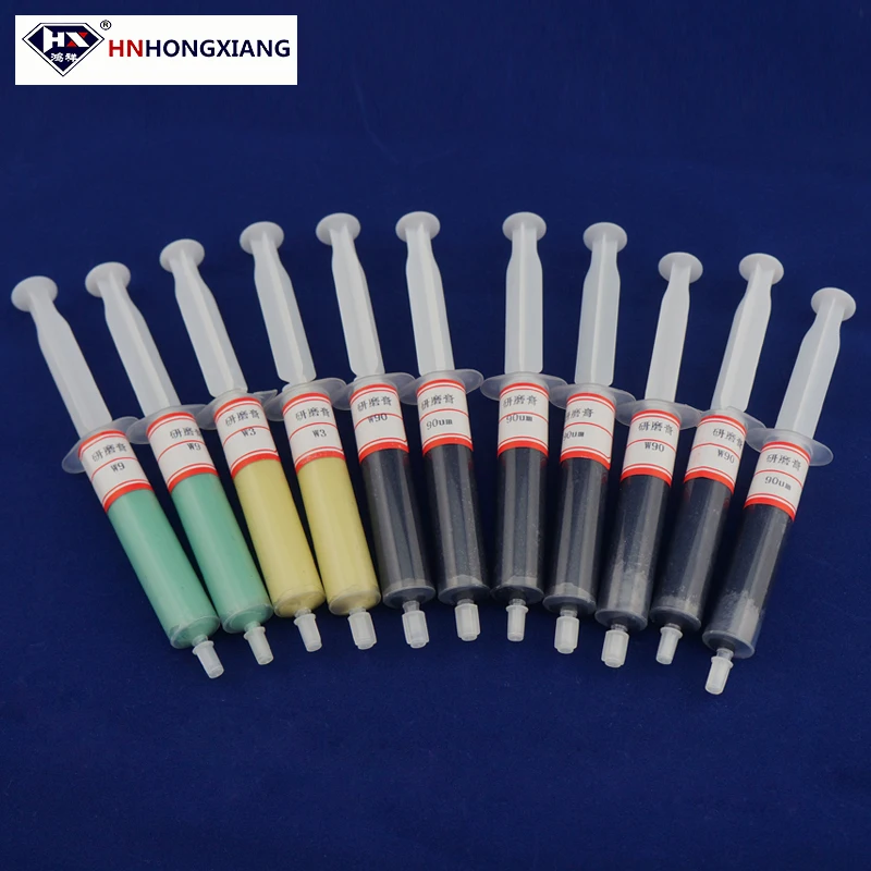 10g 10pcs Industrial Synthetic Diamond Lapping Compound Polishing Paste For Grindiing