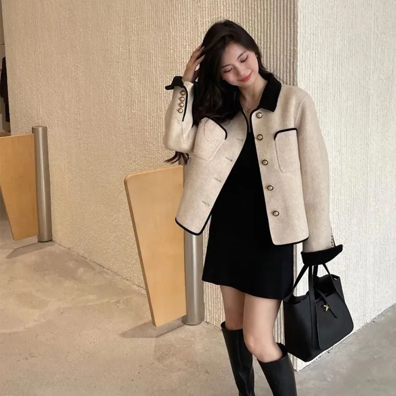 Women\'s Small Fragrance Coat 2024 Spring New Female Thin High-Grade Leading Temperament Jacket Short Baseball Uniform Overcoat