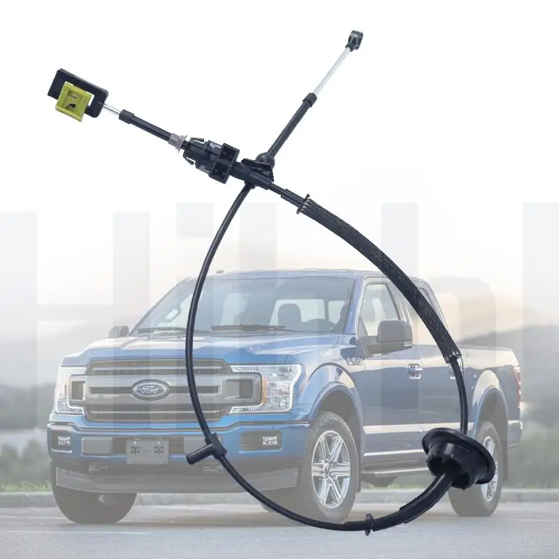 

Hibbl Transmission Shift Cable For 1997 1998 1999 Ford Expedition/F-150/F-250 Super Duty F85Z7E395BA F65Z7E395AA