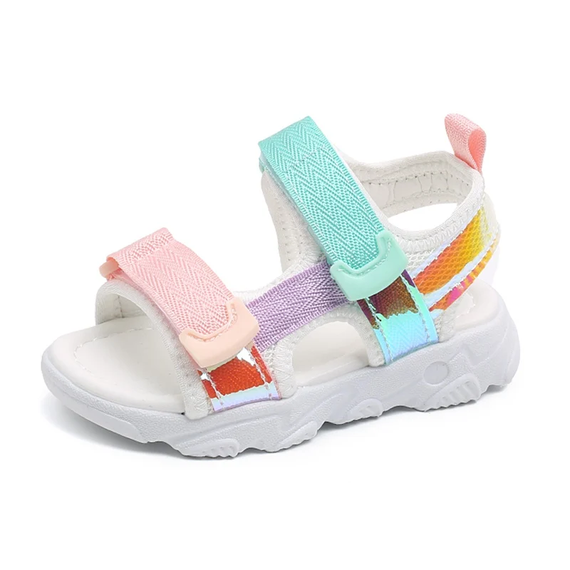 Bambini neonati maschi ragazze sandali bambini estate Casual Outdoor fondo morbido antiscivolo scarpe da spiaggia sandali scarpe