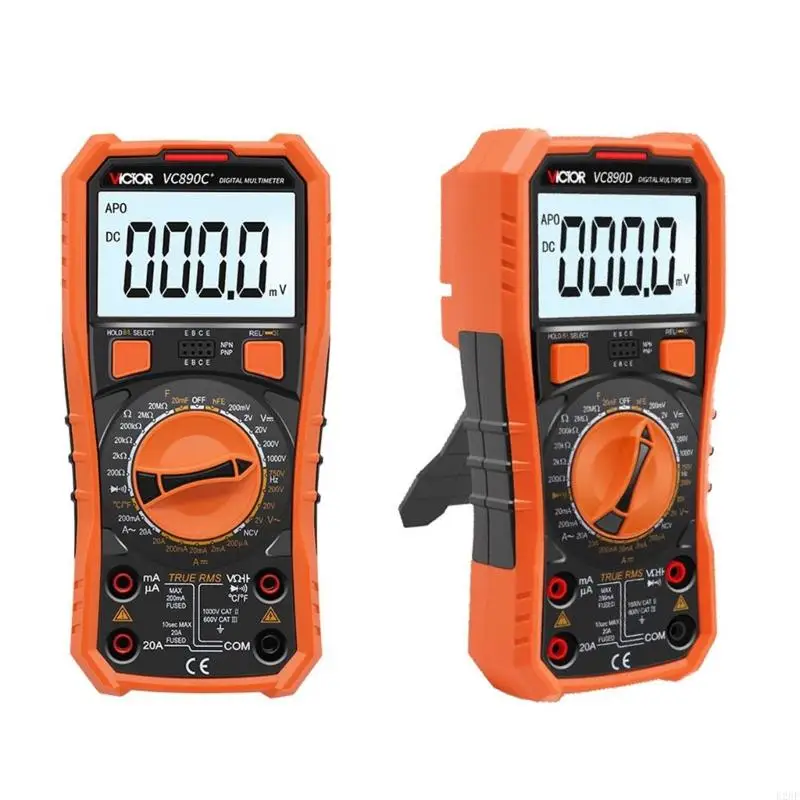 

E28F Digital Multimeter Tester 1999 Counts Battery Powered NCV Current Resistance Diode,Continuity,Capacitance