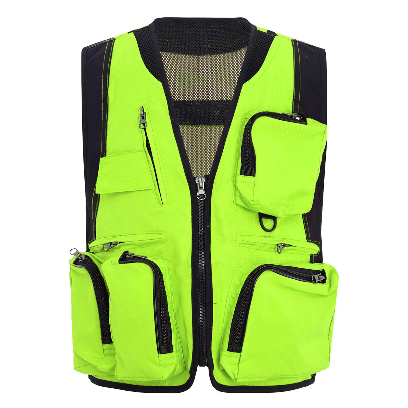 Multi-Functional Kids Outdoor Vest Zippered Pockets And Lightweight Utility Waistcoat for Camping Hiking And School Activities