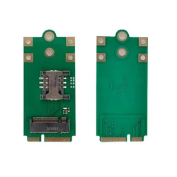 Placa do adaptador do módulo M.2 à MINI PCIE 5G, Sierra EM9190, EM9191, Fibocom FM350-GL, FM150-AE, T99W175, RM502Q-AE, RM500Q-GL, RM510Q