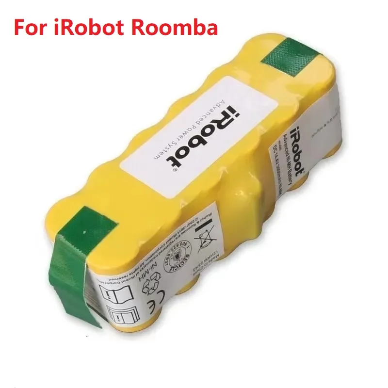 

3000mAh 14.4V Vacuum Cleaner Battery for iRobot Roomba 500 600 700 800 900 980 895 890 770 780 790 650 630 530 570 580 Parts