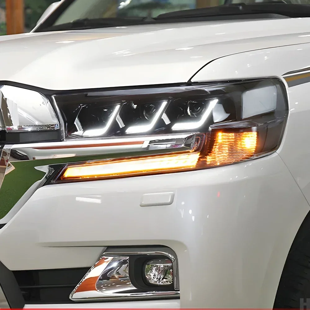 

For 2016-2019 Toyota Land Cruiser Car Headlights Upgrade LED Projector Lamps Hot-Selling Tool Accessories