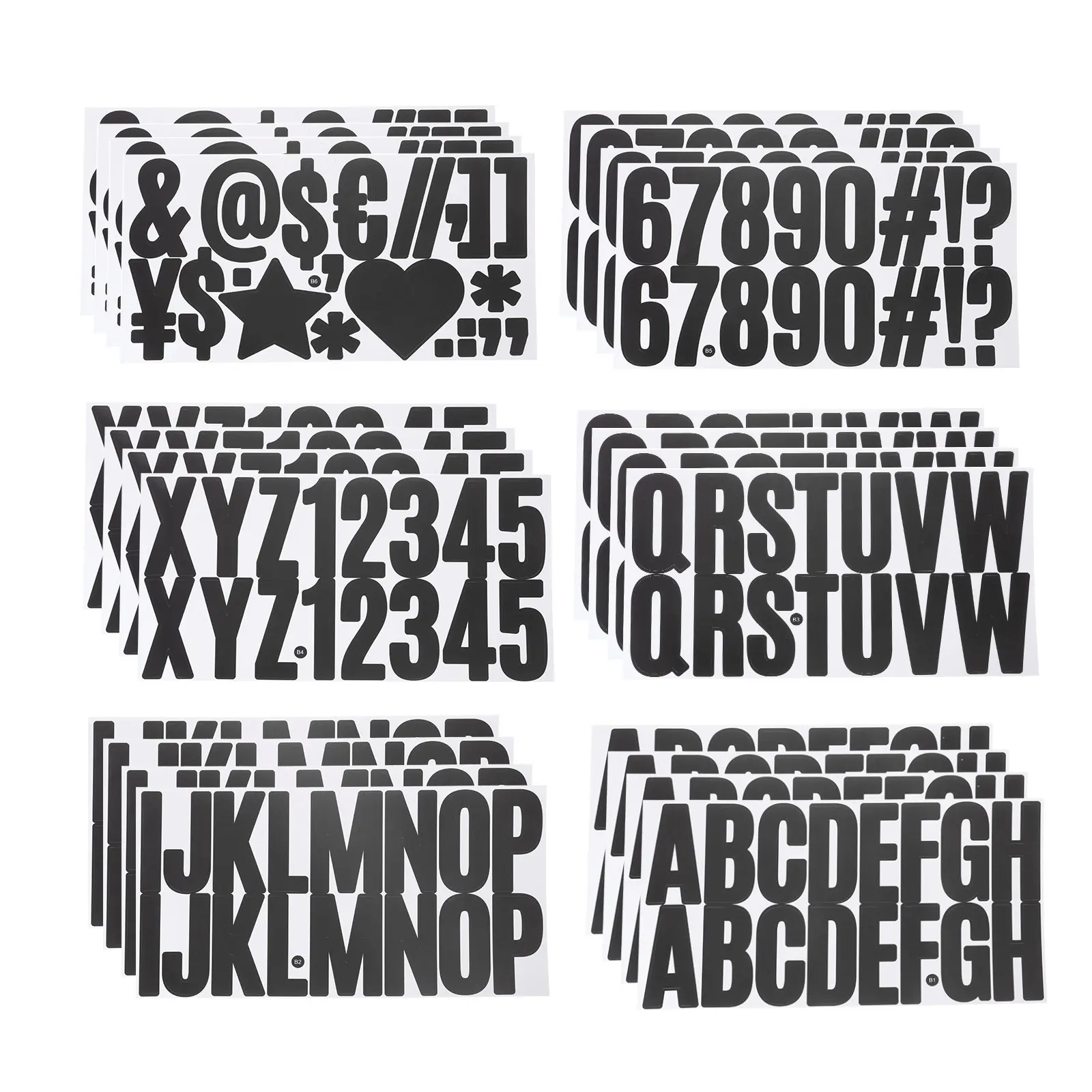

24 листа наклейки с буквами 2,5 дюйма Моранди самоклеящиеся виниловые наклейки с буквами и цифрами для художественного изготовления подарочных карт наклейки для ноутбуков