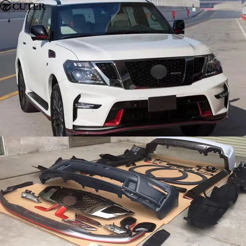 NISMO Style Facelift Upgr Body Kits For 2010-2019 Nissan Patrol Y62 Model to 2020 model