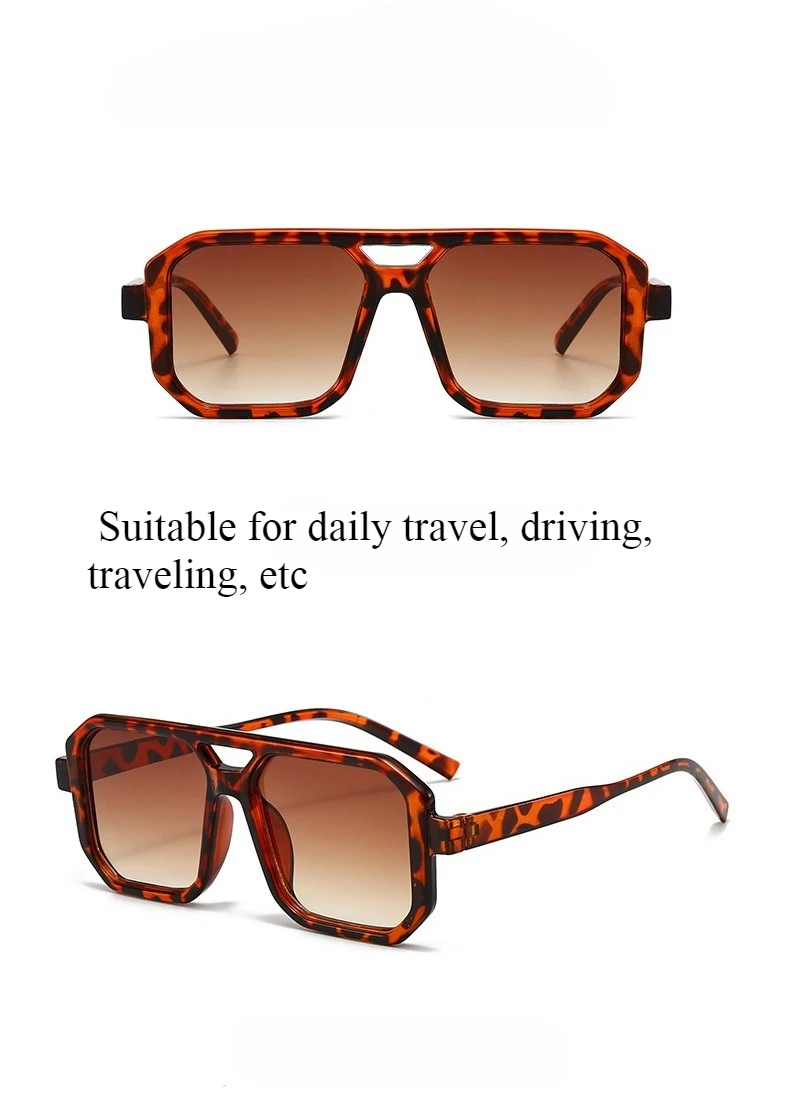 نظارات شمسية عصرية للرجال والنساء، نظارات شمسية كلاسيكية للحماية من الشمس الراقية لسياحة تسلق الجبال واستخدام الشاطئ