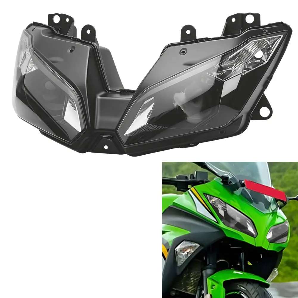 

Motorcycle Part Headlight Headlamp Head Light Head Lamp Headlight Assembly Housing ABS Plastic Fit For Yamaha YZF R1 2002 2003