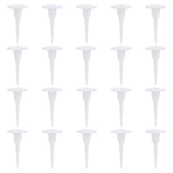 70PCS Cupcake Making Nail Cake Candlestick White Base DIY Cake Piping Stand Kitchen Gadget for Home Shop Decor