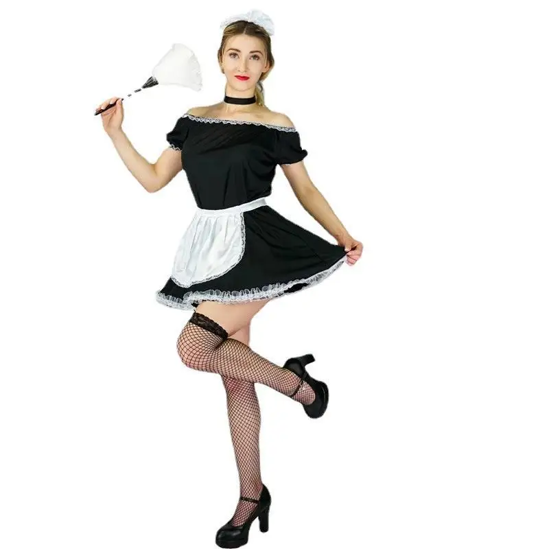 Disfraz de Carnaval para Mujer, Maquillaje para Fiesta, Disfraz de loween, Vestido de Fiesta, Material de PU, Moda para Oc...