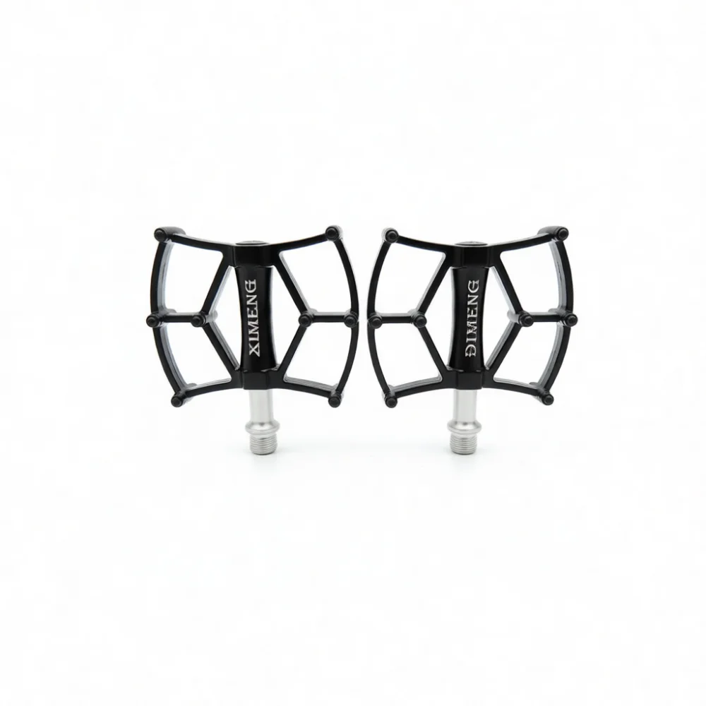 Universal Mountain Bike Pedals Foldable Aluminum Alloy Cycling Components Triple Bearing Pedal Lightweight Foot Tread