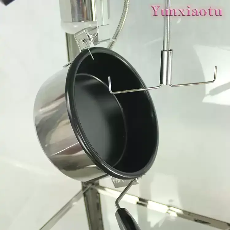 Non-Stick Coated Popcorn Machine Replacement Inner Pot, High Temperature Resistant Kettle
