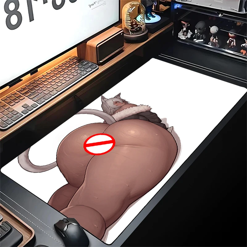 

Nude Ass Large Mouse Pad Gamer HD Print Sexy Mousepad Otaku Hentai Mouse Mat] Laptop Desk Mat 90x40cm Keyboard Nsfw Pad Carpet