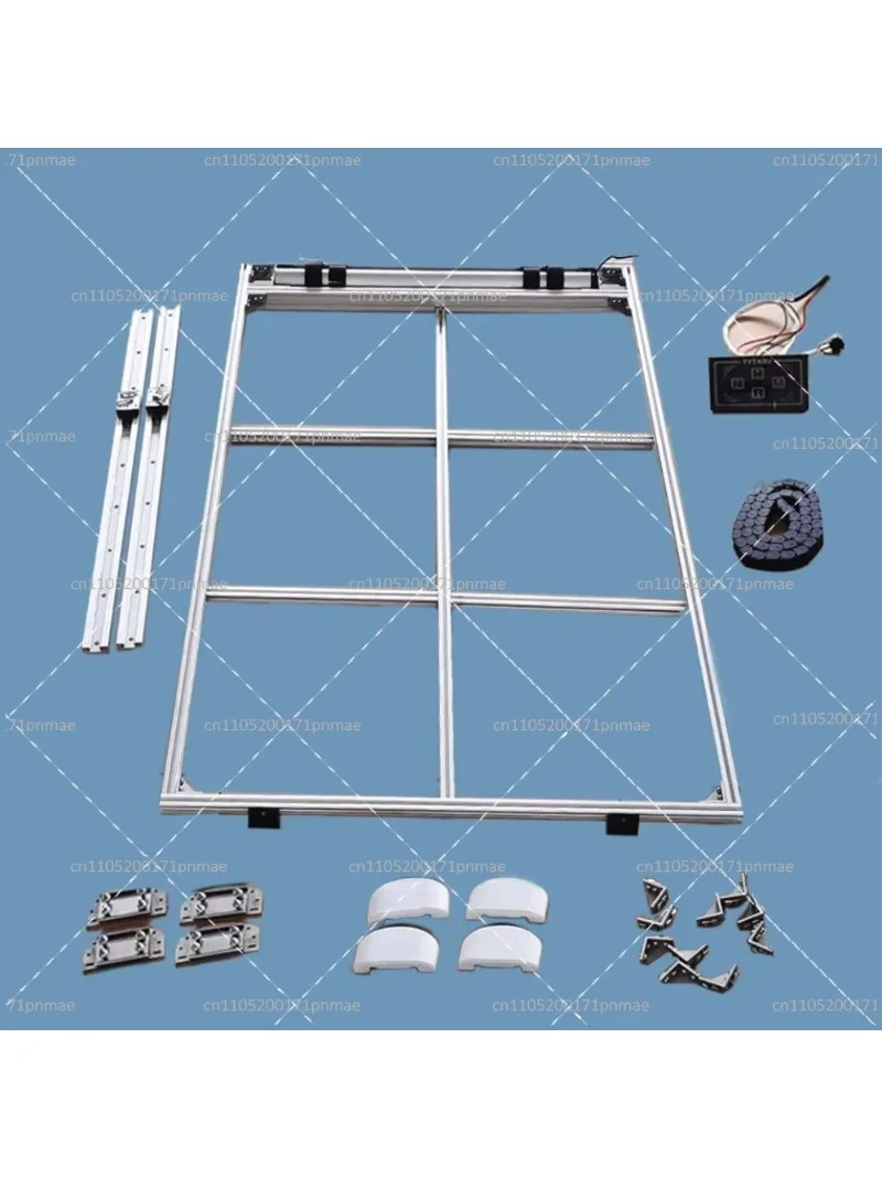 12V/24V/220V Adjustable Aluminum Bed Lift System for RV Campervan, Motorhome Accessories, Camper Parts Caravan