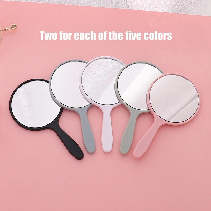 10 Pieces Handheld Mirror Small Mirror Small Portable Round Mirror Travel Makeup Mirror For Travel Camping Daily Use