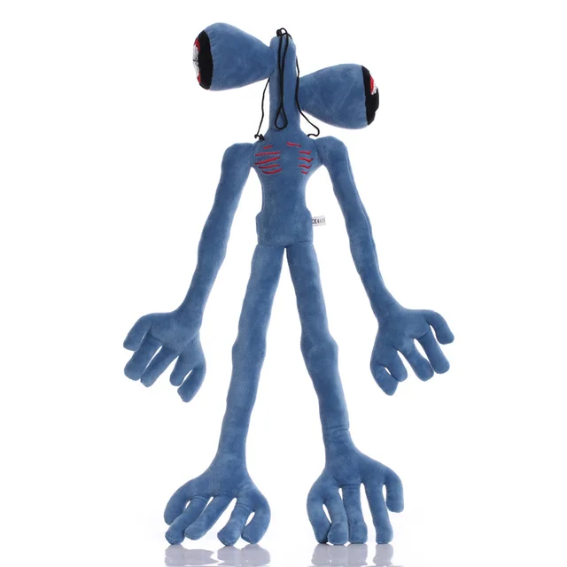 Siren Head Plush Doll (Black/White/Red) image