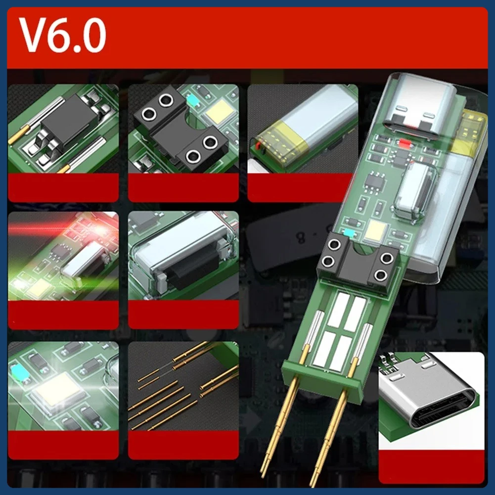 

1PCS 4-pin Optocoupler Tester 6th Generation Optocoupler Detection Tool Online Test Module Replacement Repair Tools Parts Module