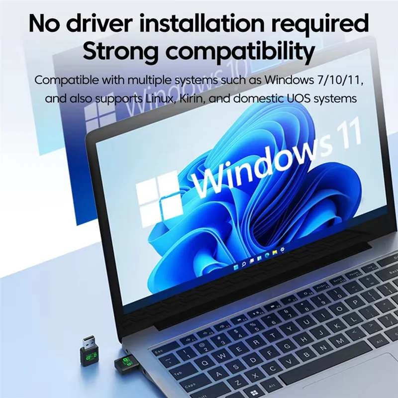 REPLA-Wifi 6 AX900 Bluetooth 5,4 Wifi adaptador USB tarjeta de red inalámbrica 2,4G y 5Ghz receptor Wlan receptor de señal