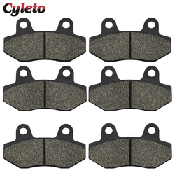 Cyleto Motorcycle Front or Rear Brake Pads for Hyosung Comet GT125 GT250 Naked GT 125 250 GT 650 S GT650R Aquilla GV 650 700
