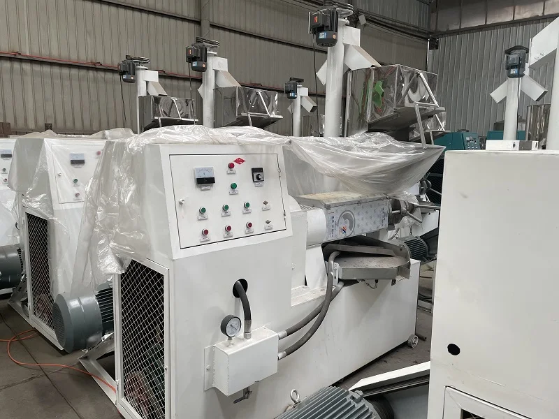 6LY125 Cold Press Soybean Oil Equipment Commercial Peanut Rapeseed Corn Press Automatic Screw Oil Press