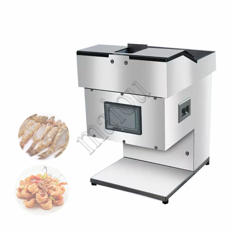 

Open Back Intelligent Automatic Shrimp Line Removing Machine Shrimp Cutting Machine