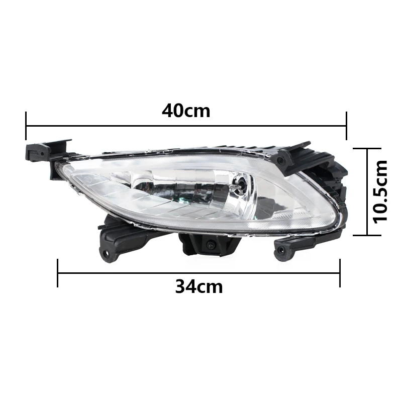 Car Fog Lamp For Hyundai Sonata  2011 2012 2013 Front Bumper Fog Lights Driving Lamp Headlight Foglamps 92201-3Q000 92202-3Q000