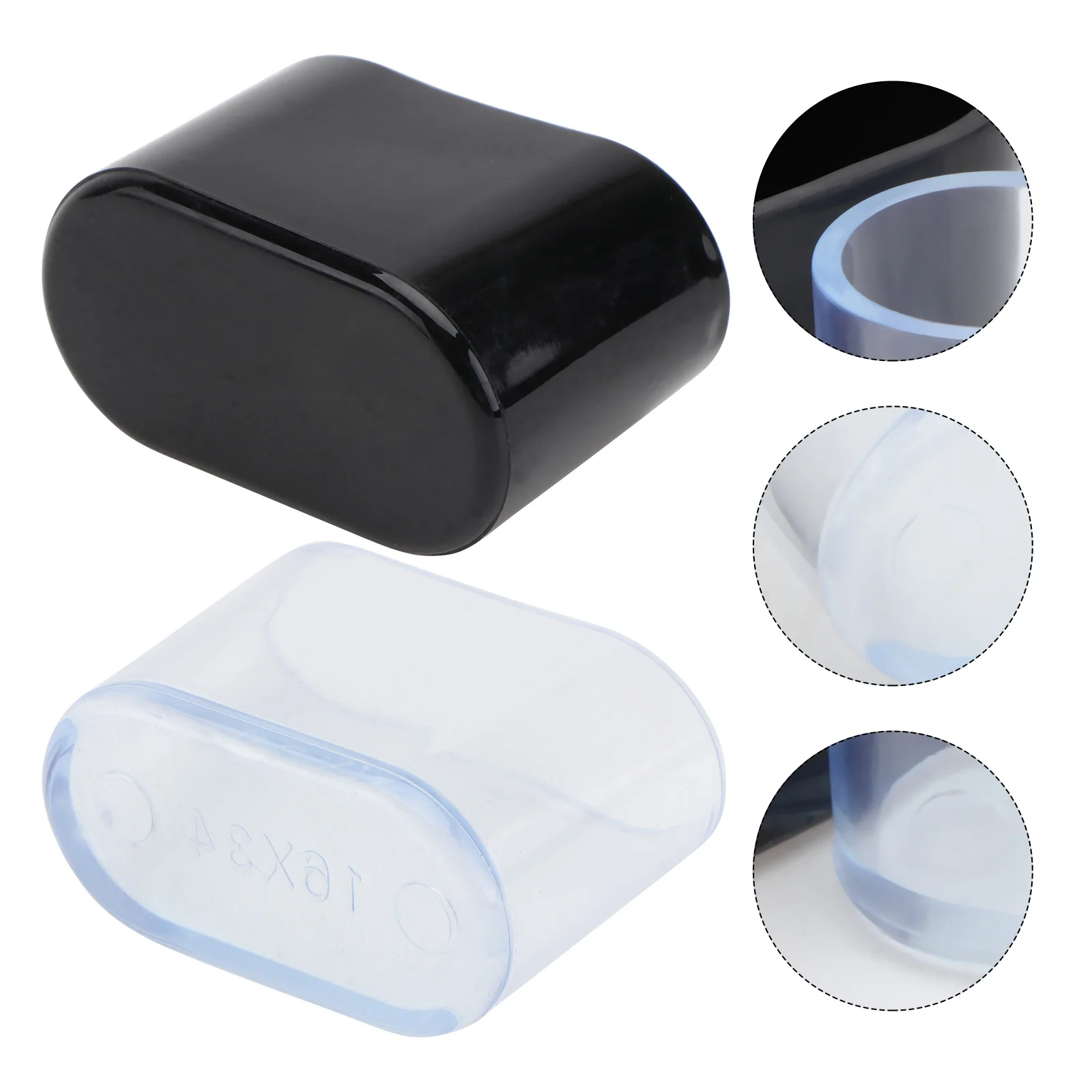 

40Pcs Anti-Slip Furniture Feet Covers Durable Table Feet Pads Protect Chair Table Legs Floor Scratch Resistant