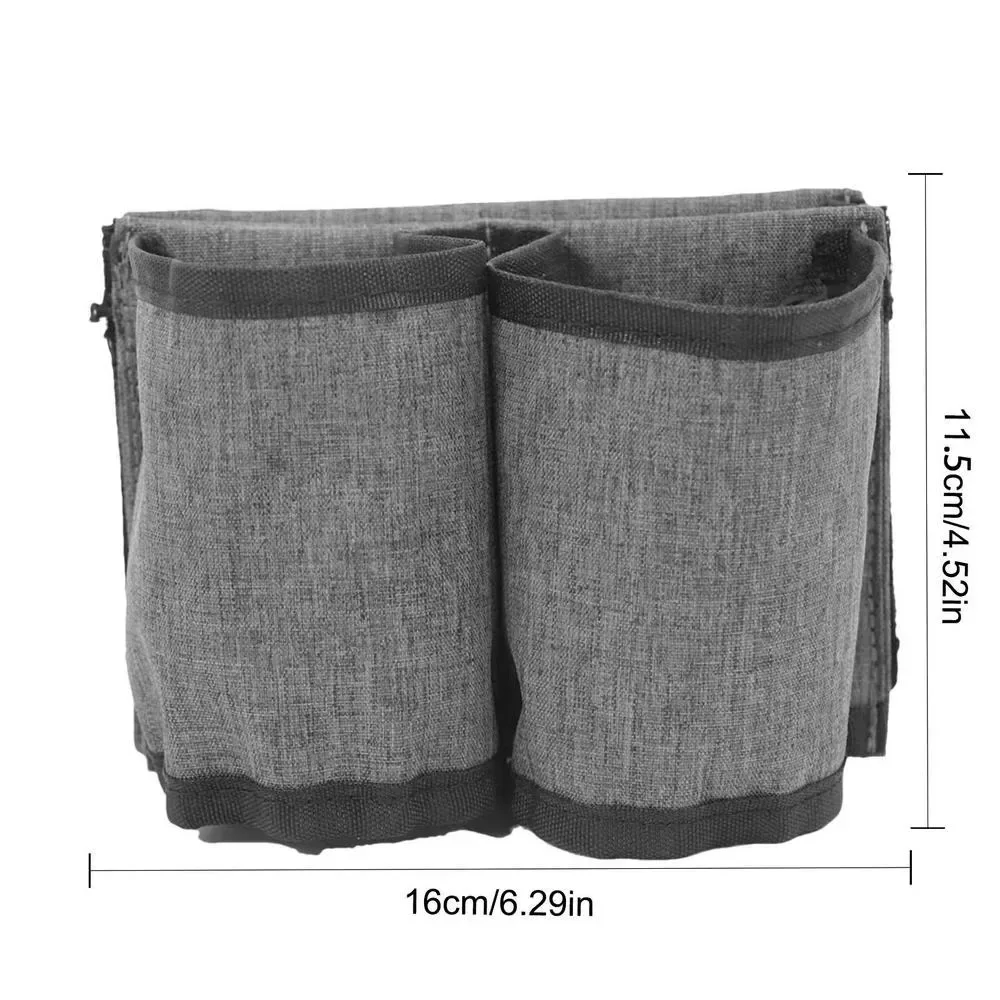 Gepäckgriff-Wasserflaschenhalter-Tasche, Doppelbecher-Aufbewahrungstasche, Verstellbarer Getränketräger mit Kordelzug für den Einsatz im Reisekoffer – Detail 11