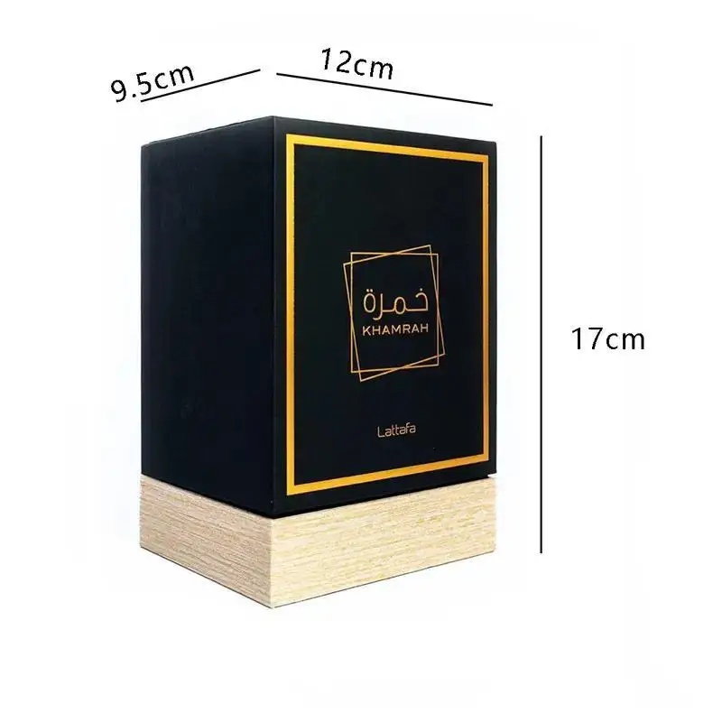 عبوة واحدة 3.4 أونصة/100 مل عطر لاتافا خمرة 3.4 أونصة/100 مل - عطر دافئ بالفانيليا والقرفة، بخاخ عطر للجنسين #6
