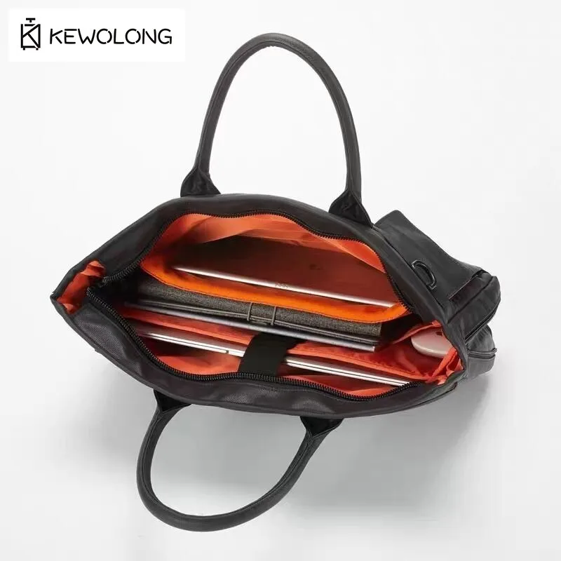 حقيبة كمبيوتر محمول للأعمال مقاس 15.6 بوصة - حقيبة كمبيوتر مقاومة للماء والصدمات، حقيبة ساعي متينة مضادة للخدش للرجال