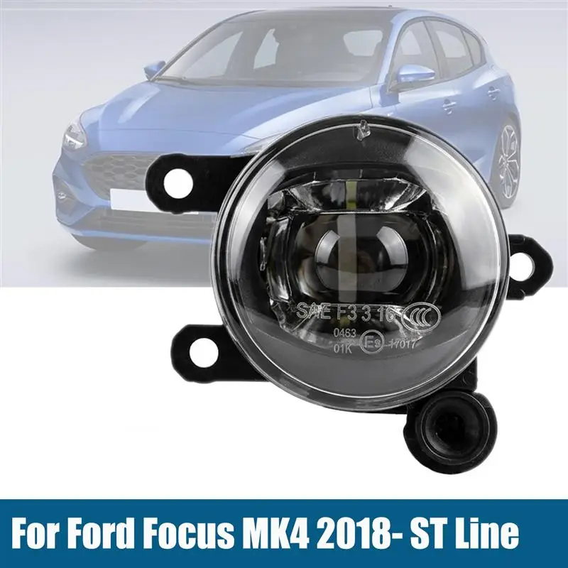 JX7B15A254AA Front Fog Lamp Light Assembly Right Passenger Side RH For Ford Focus MK4 2018-2024 ST-Line Mondeo 2019- Escape Kuga