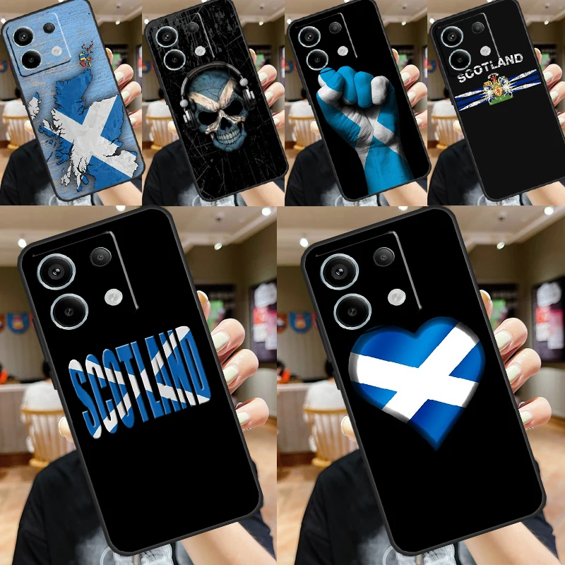 Scotland Scottish Flag Case For Xiaomi Redmi Note 11 9 10 12 13 Pro Plus 9S 10S 11S 12S Remdi 13 12 C 9C 10C Cover