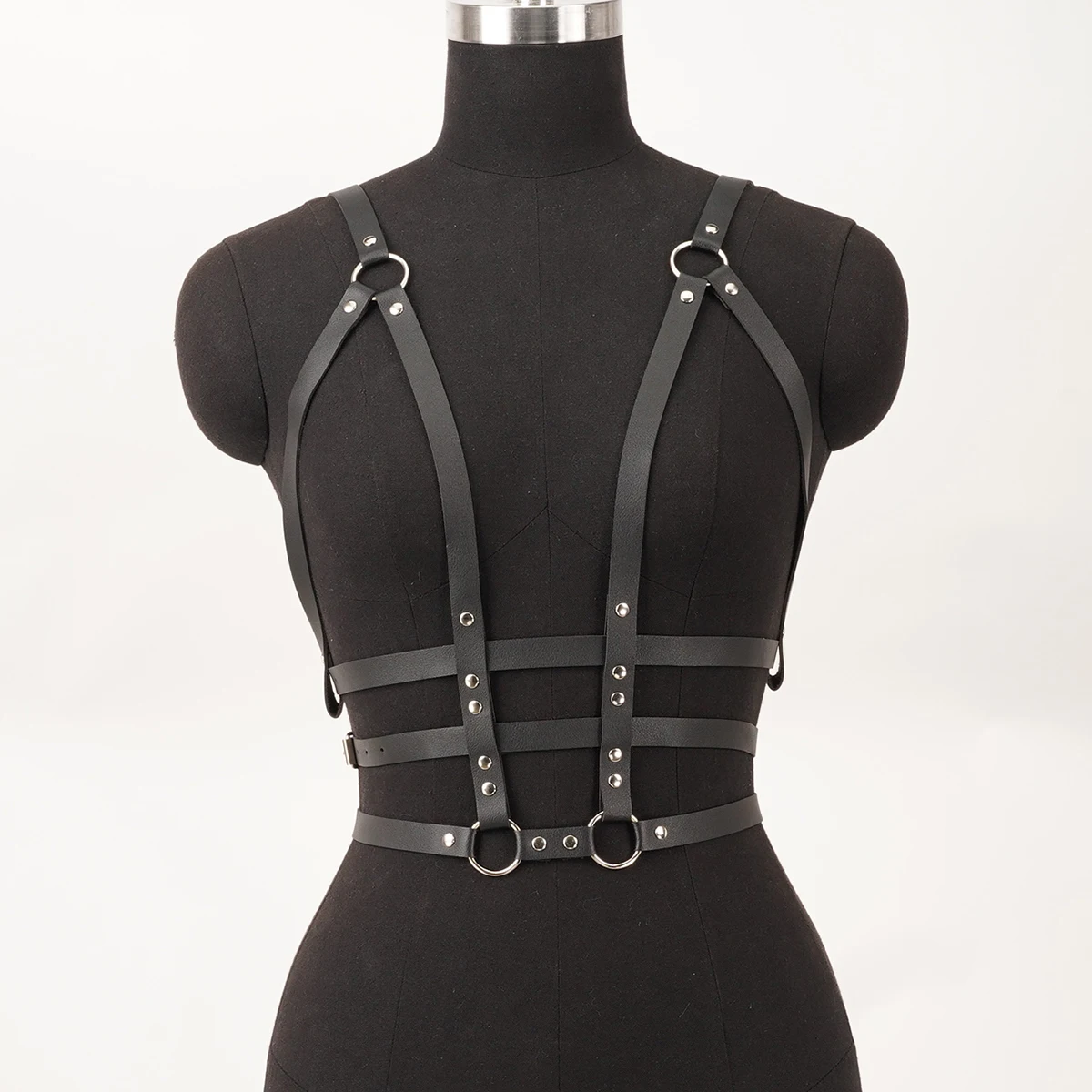

Women Sexy Harness Belt Chest Harness Bondage Harness Leather Lingerie Suspenders for Women Fetish Clothing Exotic Accessorie