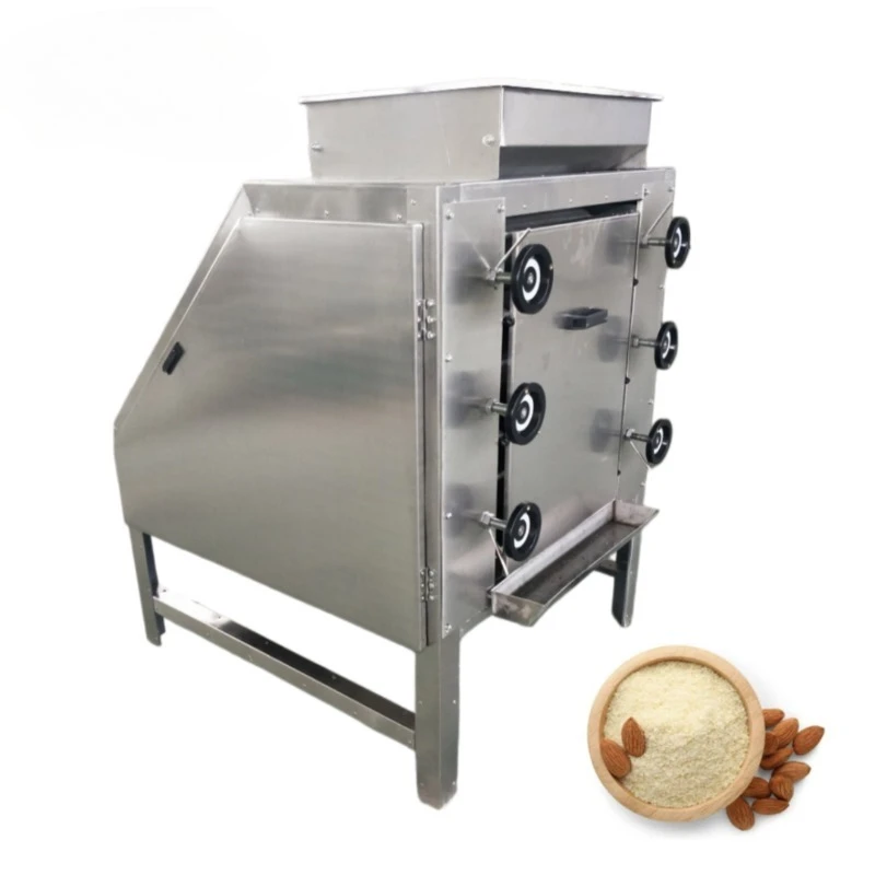 New Brand Nut Grinding Machine Stainless Steel Automatic Nut Grinder for Almond Peanut Walnut Powder Making Pulverizer Mill