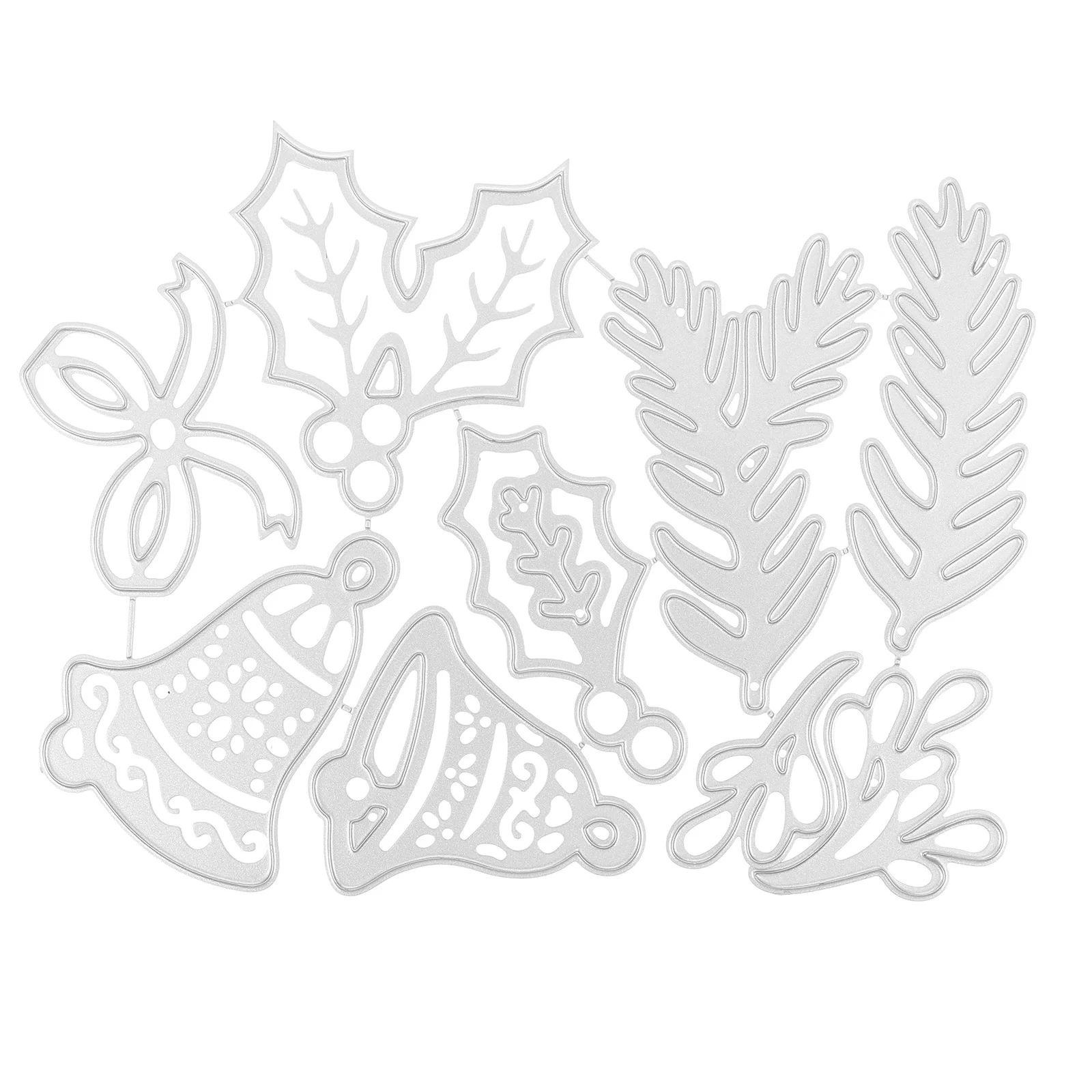 

1Set Leaf Bell Shape Cutting Die Mold Reusable Metal Die for Card Making Scrapbook Embossing Crafts Metal Embossing Mold