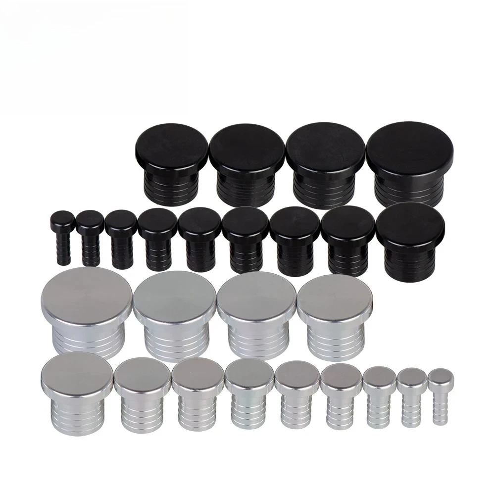 8mm-32mm Alloy Aluminium Plug blow off valve Bov Blanking Plug Silicone Hose Blanking Plug 8 10 12 14 16 18 20 22 28 30 32