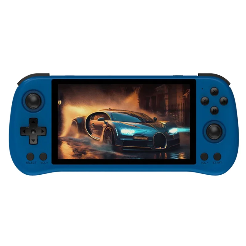 【تسوق الآن】لوحدة التحكم في الألعاب POWKIDDY X55 Retro RK3566 5.5 بوصة 1280X720 IPS وحدة تحكم فيديو محمولة مفتوحة المصدر من Linux #1