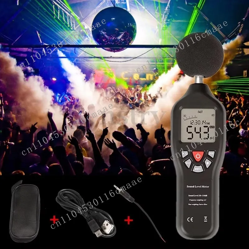 High-precision 1.5dB USB sound level meter, range 30-130db, for noise measurement