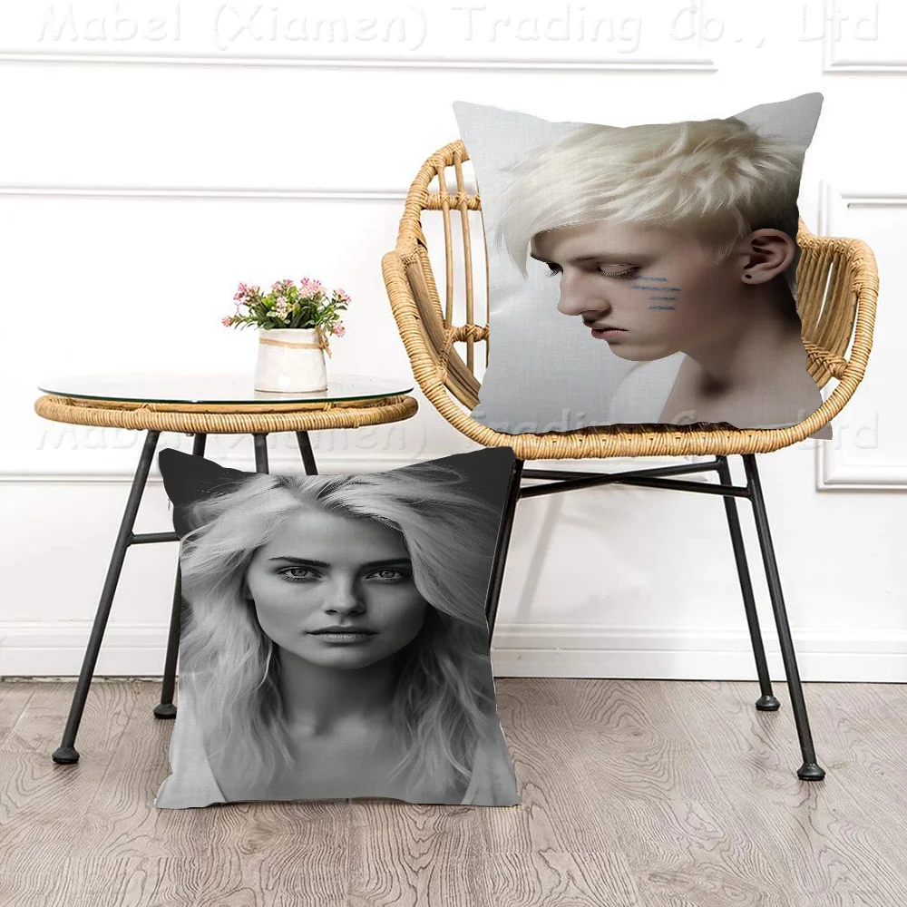 

Hair Salon Hairstyle Model Cushion Cover Car Throw Pillow Case For Sofa Car Christmas Gift 40x40cm 45x45cm