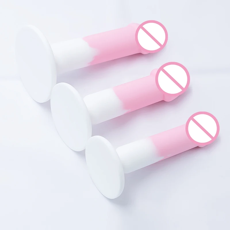 Sexy Silicone Anal Plug 3 Sizes Anal Dildo Butt Plug Suction Cup Base Penis Dildos Sex Toys For Woman Men Adult Games Anal Toys