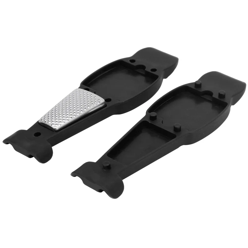 2 Pairs Durable with Steel Rasp Bike Tire Levers Nylon 11.3*3.2cm Bike Tube Lever Hard Bike Tire Repair Levers for Cyclists