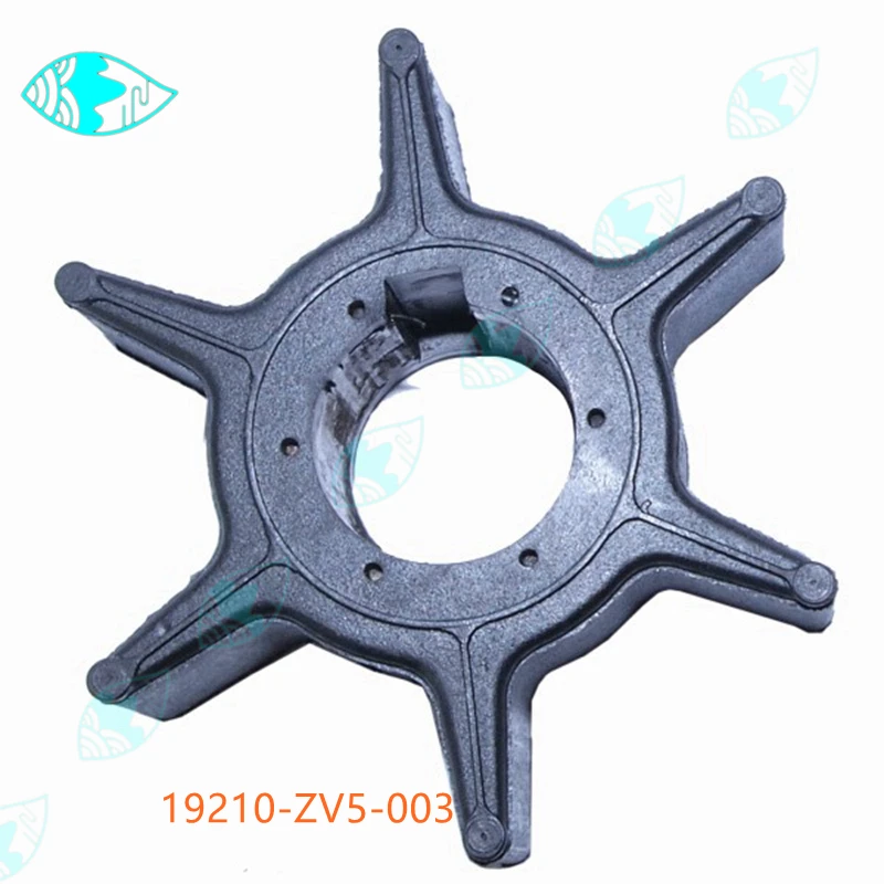 

For Honda Outboard Motor (8HP-225HP) 19210-ZV4-651 19210-ZV5-003 19210-ZW1-B02 19210-ZY3-003 Water Pump Impeller