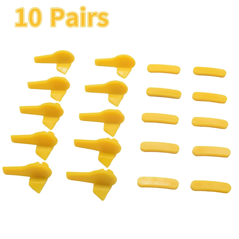 (10 Pairs Of Bird\'s Head Protection Pads )Of Tire Remover Are Snap-Fit For Easy Installation.Scratch-Proof Tools And Accessories