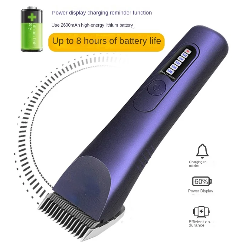 Imagem -04 - Clipper Elétrico sem Fio para o Uso da Beleza Tesoura Elétrica Grande Lady Shaver Universal Cat e Dog Hair Retention 970d Pet Shop