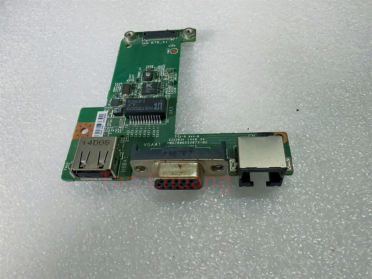 

FOR MSI GP70 MS-175 Series USB Board VGA Ethernet LAN Port Board MS-175AA