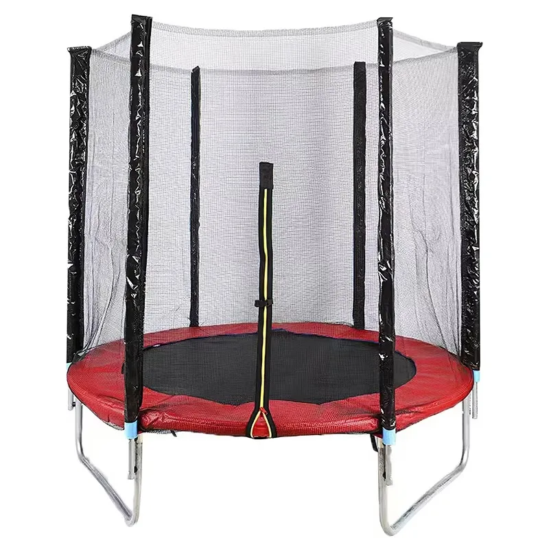 

Профессиональный комнатный батут с защитным краем, дешевый материал для детей, прочный, стабильный